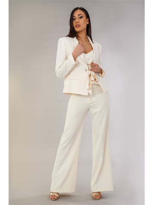 Giacca in cady GM by Gai Mattiolo | GM2917PANNA